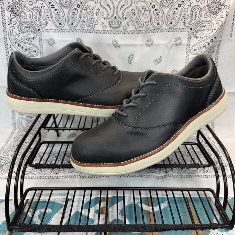 Red Wing Worx 5144 Steel Toe Leather Work Shoes Lace Up Zinc Oxford Womans 10W
